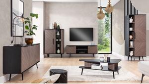 Set mobilier living Prenamora I (Negru grafit + captains deck) . 1105969