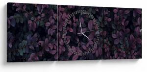 Tabou - Frunze roșu închis (cu ceas) (90x30 cm)