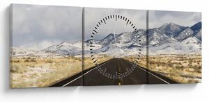 Tablou - Great Basin, Nevada, USA (cu ceas) (90x30 cm)