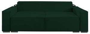 Canapea extensibila Lincoln cu lada de depozitare, L39 verde, 230x100x82