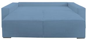 Canapea extensibila Lincoln cu lada de depozitare, L70 albastru deschis, 230x100x82