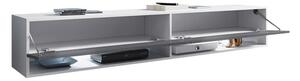 Dulap TV de perete Adenuk 140 MDF (Negru grafit + Negru) . 1106325