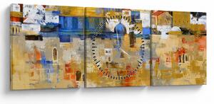 Tablou - Zidul plângerii, Ierusalim, Israel (cu ceas) (90x30 cm)