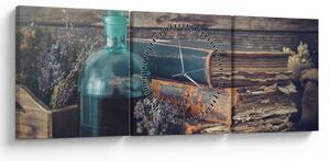 Tablou - Masa farmacistului (cu ceas) (90x30 cm)