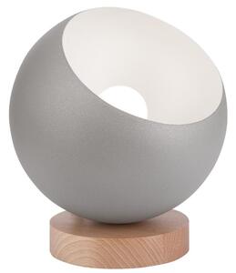 Lampă de masă AVA BALL 1xE27/60W/230V argintie