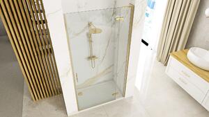 Ușă de duș Rea Hugo 100 Gold Brush + profil
