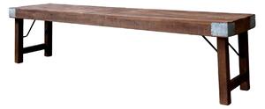 Banca din lemn, cu aspect rustic, Grimaud - Uno