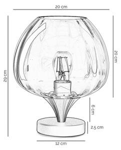 ONLI - Lampă de masă ELIDE 1xE27/15W/230V negru/cupru
