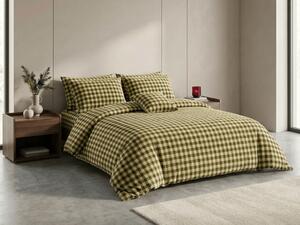Lenjerie cocolino KELVIO verde Dimensiune lenjerie de pat: 70 x 90 cm | 140 x 200 cm