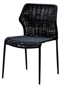 Scaun exterior negru Triana