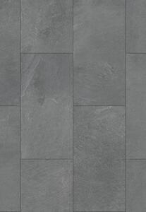 Mexen Grey Dark probă de panouri vinilice SPC 6,5 mm, substrat IPEX 1,5 mm, 4 V-Fugă, Ardezie - F1159-S