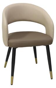 Scaun Piele Ecologică Monaco Maro Crem