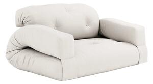 Canapea albă/bej 140 cm Hippo - Karup Design