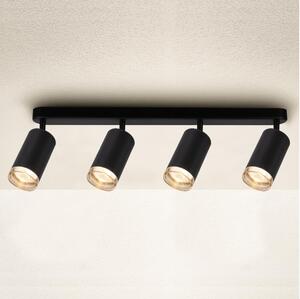 Spot pentru baie Brilagi SELE 4xGU10/30W/230V IP44 negru