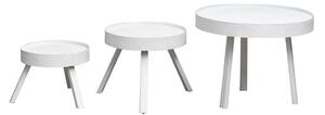 Set 3 masute laterale din metal, Zahara