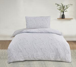 Lenjerie de pat Jacquard Colorado gri, 140 x 200 cm, 70 x 90 cm