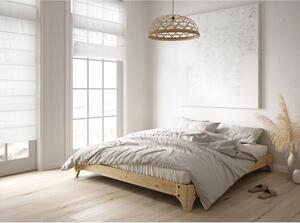 Pat matrimonial din lemn masiv de pin cu somieră 180x200 cm Elan – Karup Design