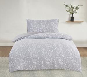 Lenjerie de pat Jacquard Alabama gri , 140 x 200cm, 70 x 90 cm