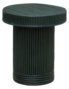 Masuta laterala, din rattan, green Barbade