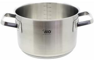 Elo 24224 Oală din oțel inoxidabil Profi Cuisine24 cm, 6,5 l, 6,5 l