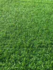 Covor Gazon Iarba Artificiala, Gradinita Loc de Joaca Terasa Curte, Model Leisure Inaltime fir 15 mm, Verde Verde, Dreptunghi, 200 x 700