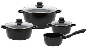 Elo 62440 Set de oale de bază din aluminiu turnatnegru cu 4 piese
