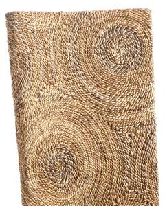 Scaun din ratan cu picioare de lemn, Fox Banana Elegant Natural, l47xA54xH100 cm