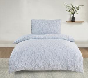 Lenjerie de pat Jacquard Alabama albastru , 140 x200 cm, 70 x 90 cm