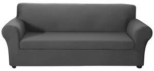 Husa pentru fotoliu si canapea, mai multe tipuri-pentru canapea cu 3 locuri-gri