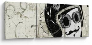 Tablou - Concurent (cu ceas) (90x30 cm)