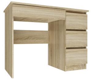TEBIS110 - Birou, masa de scris, 98 x 51 x 76 cm, Sonoma, PAL