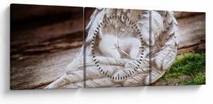 Tablou - Îngeraș dormind (cu ceas) (90x30 cm)