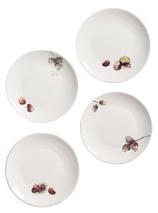 Set 4 farfurii fructe de toamna, D28 cm