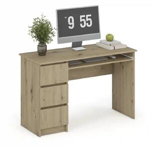Birou CINO, stejar artisan, PAL laminat, 120x50x77 cm