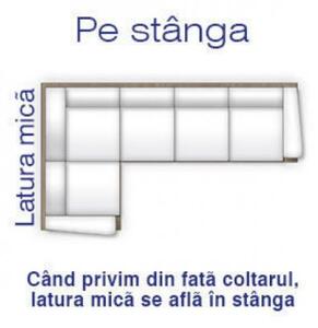 Canapea cu 4 locuri curbata Santiago