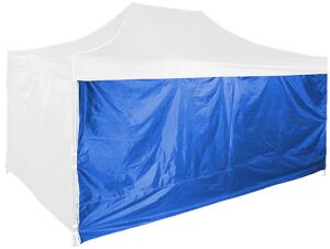 Perete lateral 4,5m - hexagonal, Albastru