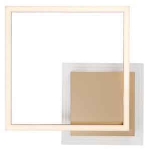 Rabalux 71487 -LED Plafonieră OTTAVIA LED/24W/230V 3000K 37,5x37,5cm auriu