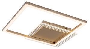 Rabalux 71487 -LED Plafonieră OTTAVIA LED/24W/230V 3000K 37,5x37,5cm auriu