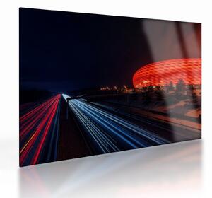 Tablou pe sticlă cu autostrada (70x50 cm)
