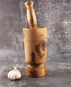 Mojar cu pistil Podgor din lemn de măslin