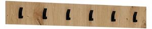 Cuier CLIF W-100, stejar artisan, PAL laminat, 100x15 cm
