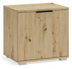 Pantofar CLIF ST-50, stejar artisan, PAL laminat, 50x38x48 cm