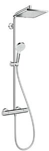 Hansgrohe Crometta - Set de duș E 240 Showerpipe cu termostat, crom 27271000