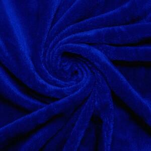 Cearșaf de pat microplush albastru închis, 180 x 200 cm, 180 x 200 cm