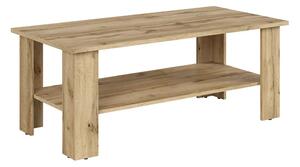 Masuta cafea ACADIA, stejar, PAL, 115x56x46 cm