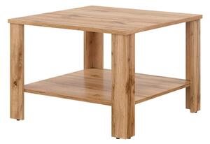 Masuta cafea ODETTE, stejar, PAL, 68x68x48 cm