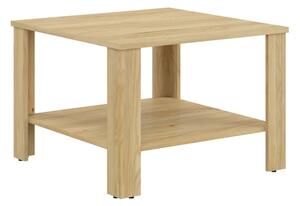 Masuta cafea ODETTE, frasin, PAL, 68x68x48 cm
