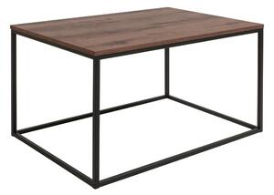 Masuta cafea AROZ, stejar/negru, PAL/metal, 100x69x53 cm