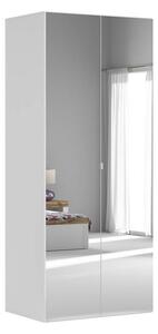 Dulap FLEX, alb, PAL, 100x66x240 cm