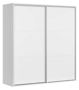 Dressing FLEX, alb, PAL, cu 2 usi, 200x66x218 cm